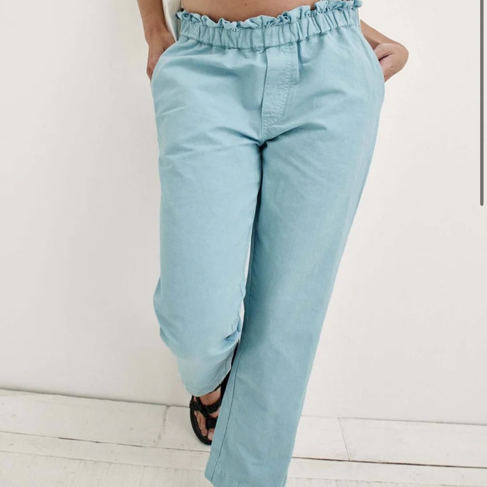 Maternity Cotton + Linen Pants - The Matinee Pant